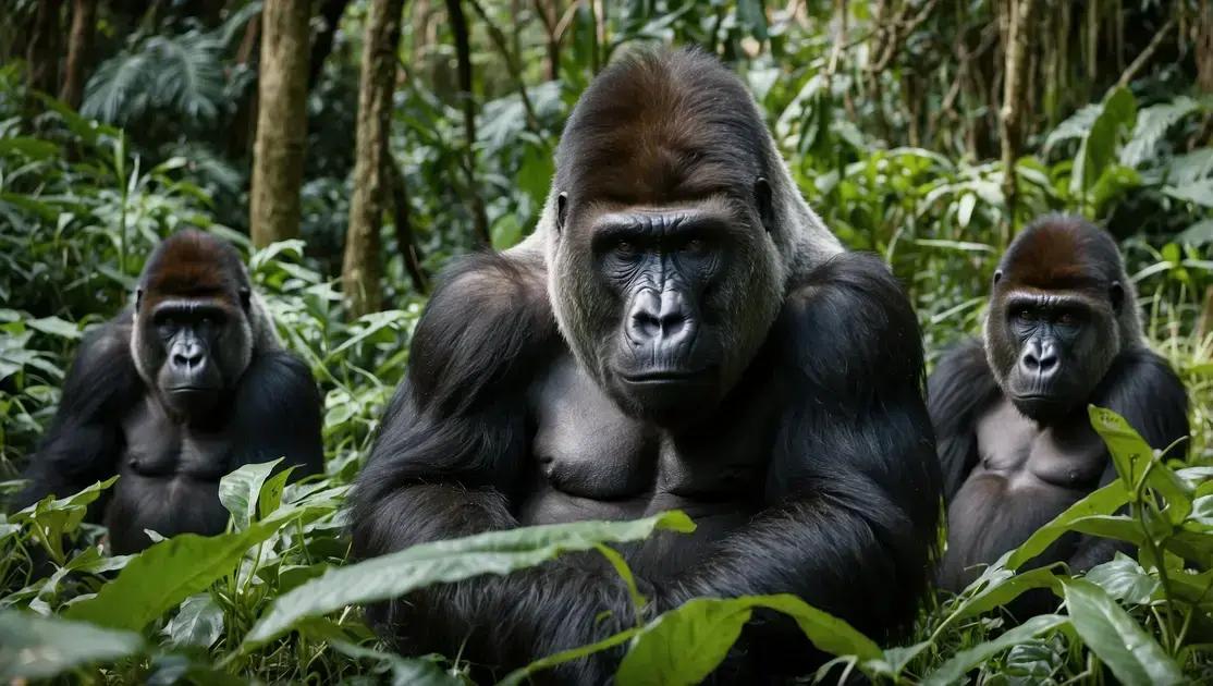 TIL: 10 Vezes que a Gorila Nzeli Mudou de Grupo Familiar