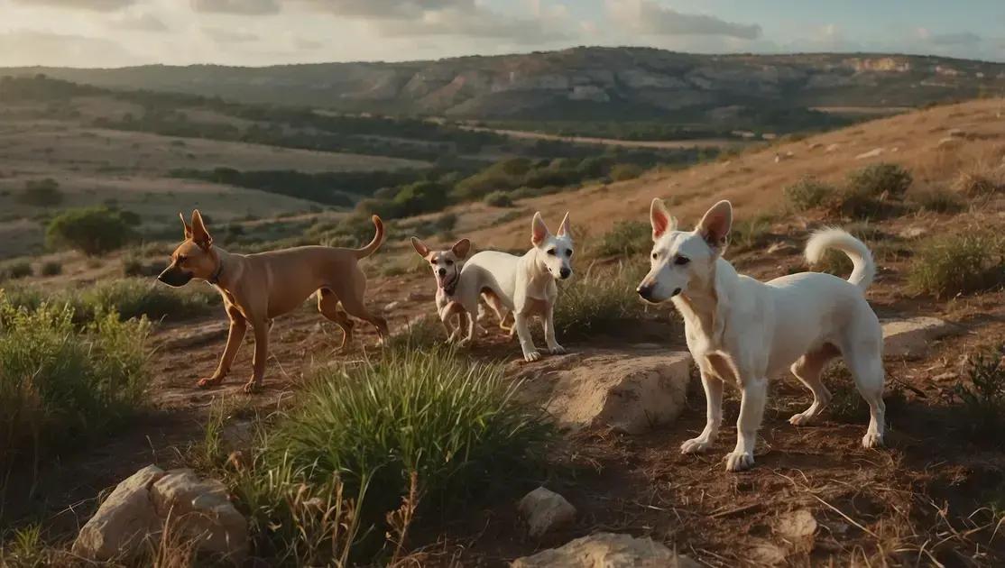 TIL: Como Pharaoh Hounds e ferrets caçam coelhos em Malta