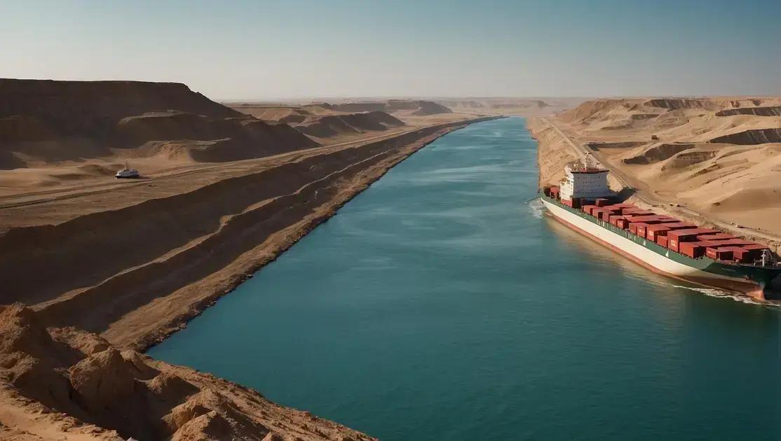 TIL: Por que o Canal de Suez é chamado de "Canal Marlboro"?