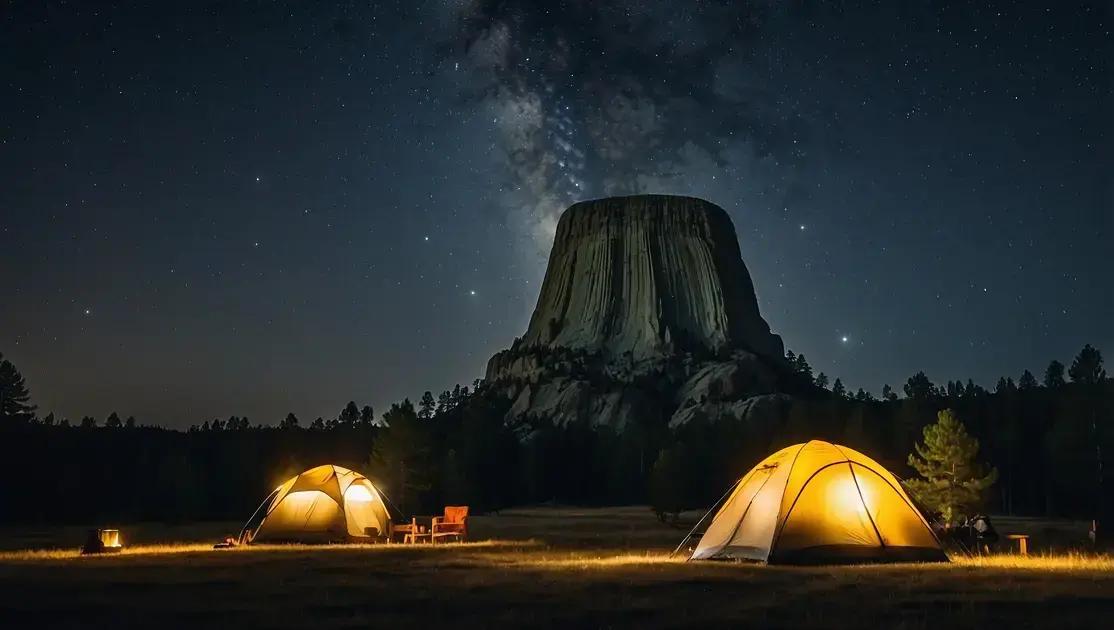Descubra o Campground Devil's Tower KOA e Seus Segredos