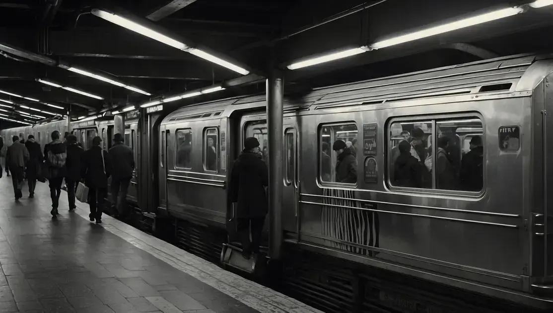 Descubra o que é o Zebra Board nas Estações de Metrô de NYC