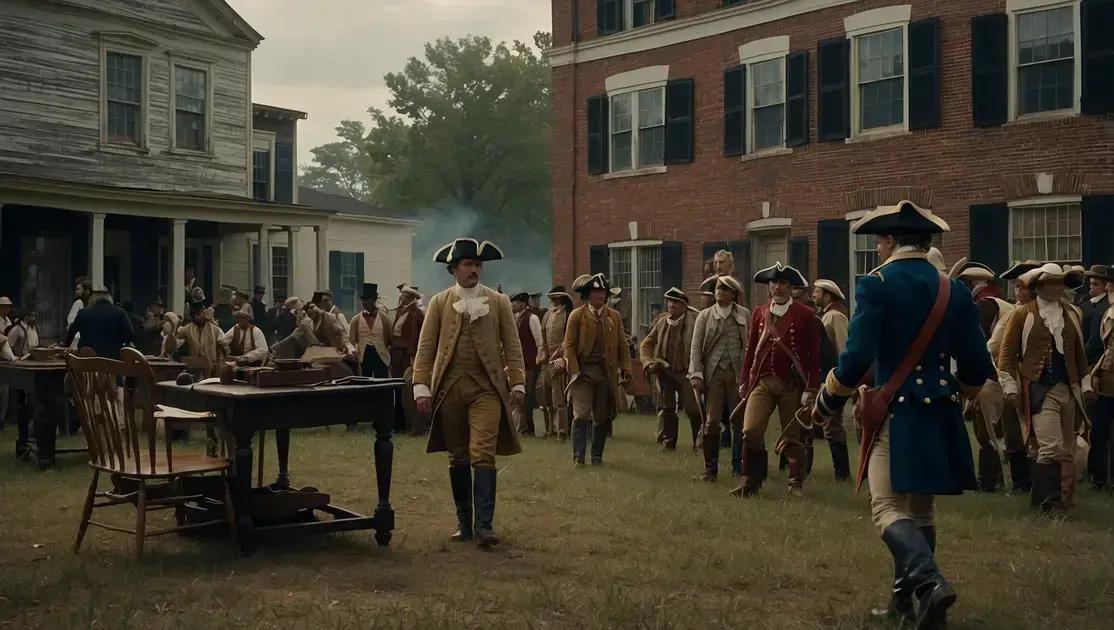 TIL: A Crise nos EUA Entre a Guerra Revolucionária e Washington