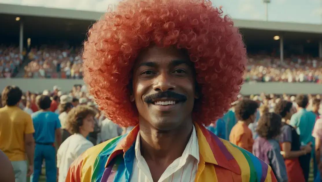 TIL: A Vida Incrível de Rollen Stewart, o 'Homem Arco-Íris'