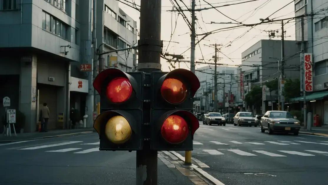 TIL: Colapso de Semáforo no Japão Causado por Urina de Cães