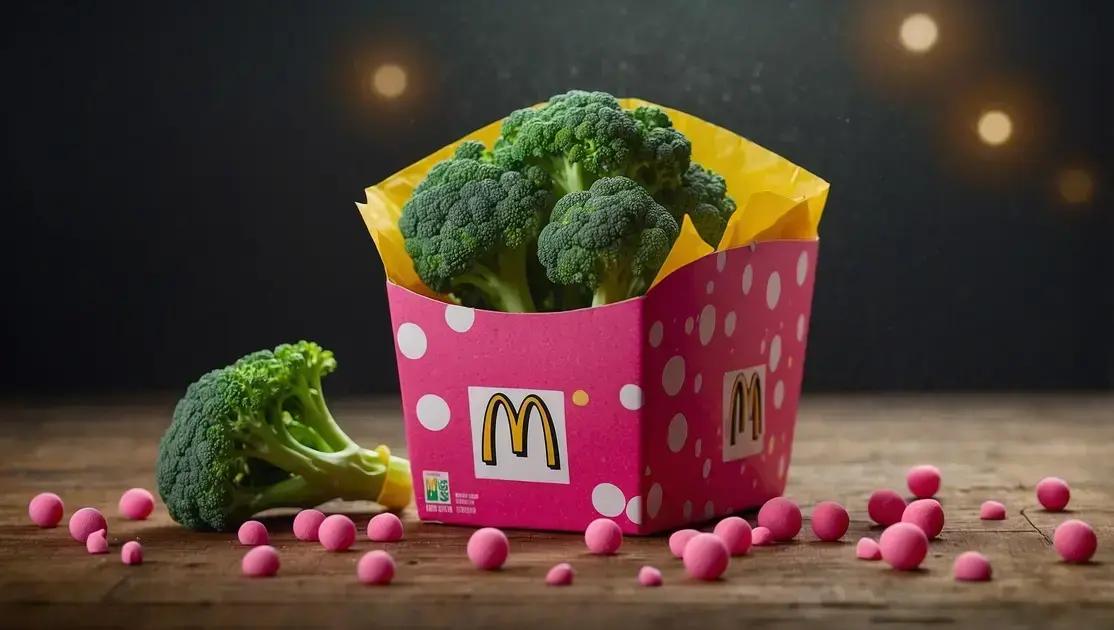 TIL: McDonald’s e o polêmico brócolis sabor chiclete