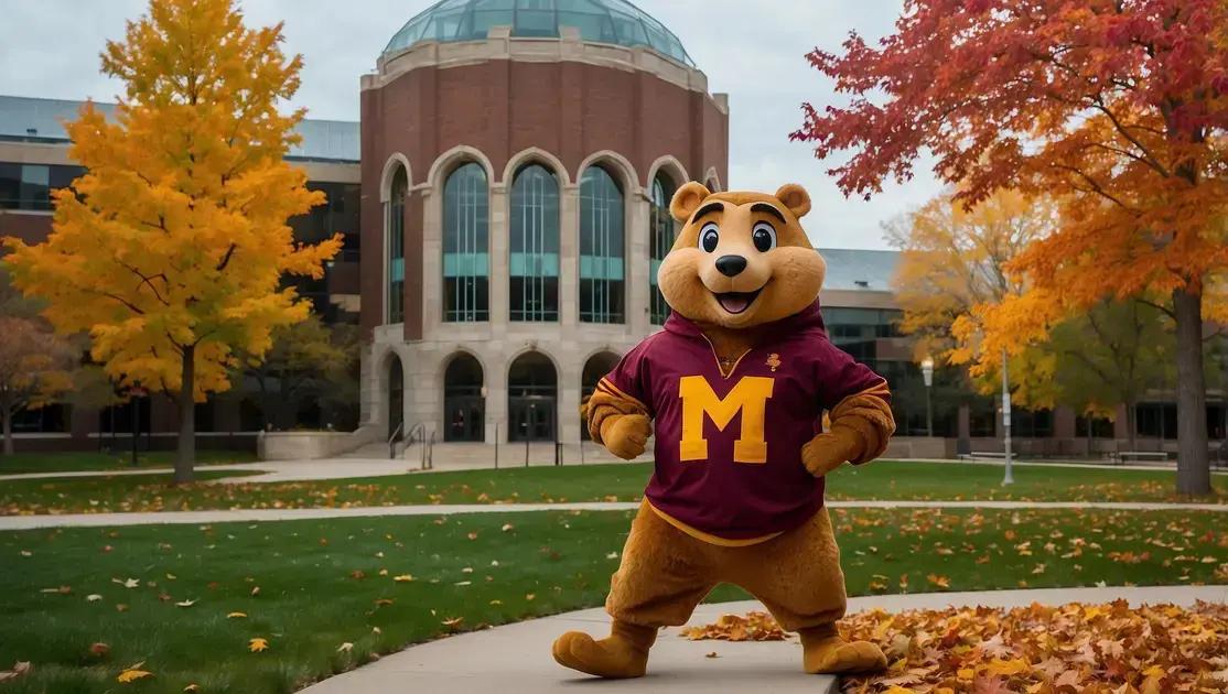 TIL: O curioso mascote da Universidade de Minnesota