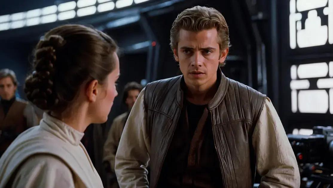 TIL: O que Hayden Christensen fazia durante as filmagens