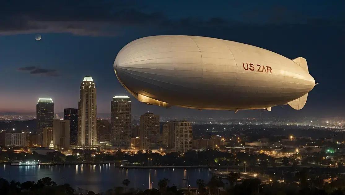 TIL: O Trágico Incidente do Dirigível USS Akron em San Diego