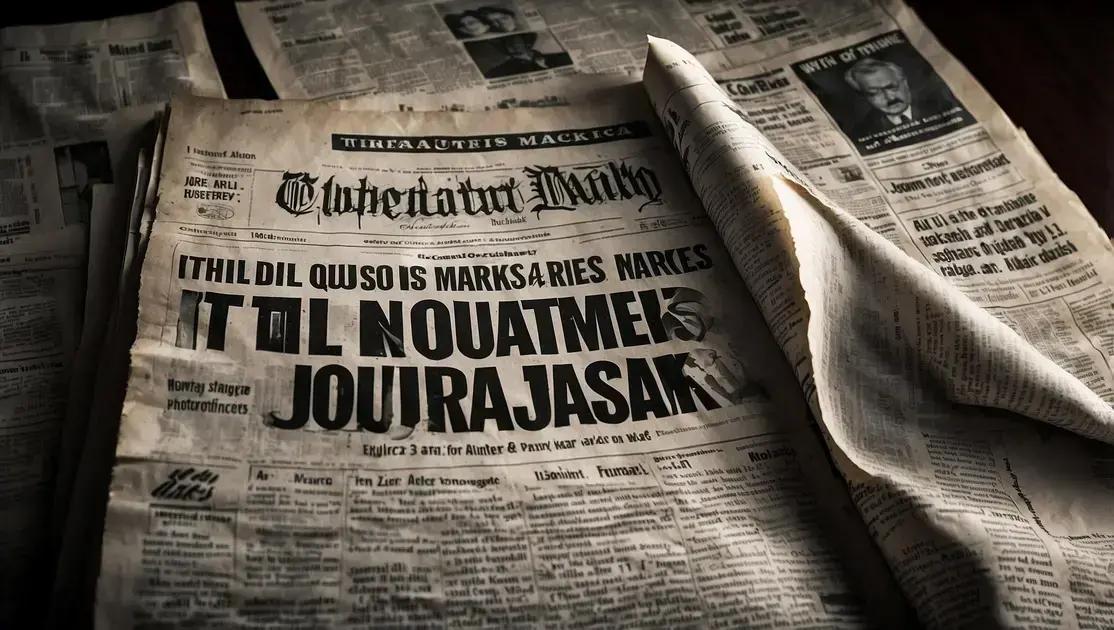 TIL: O Uso de Aspas em Manchetes de Jornalismo
