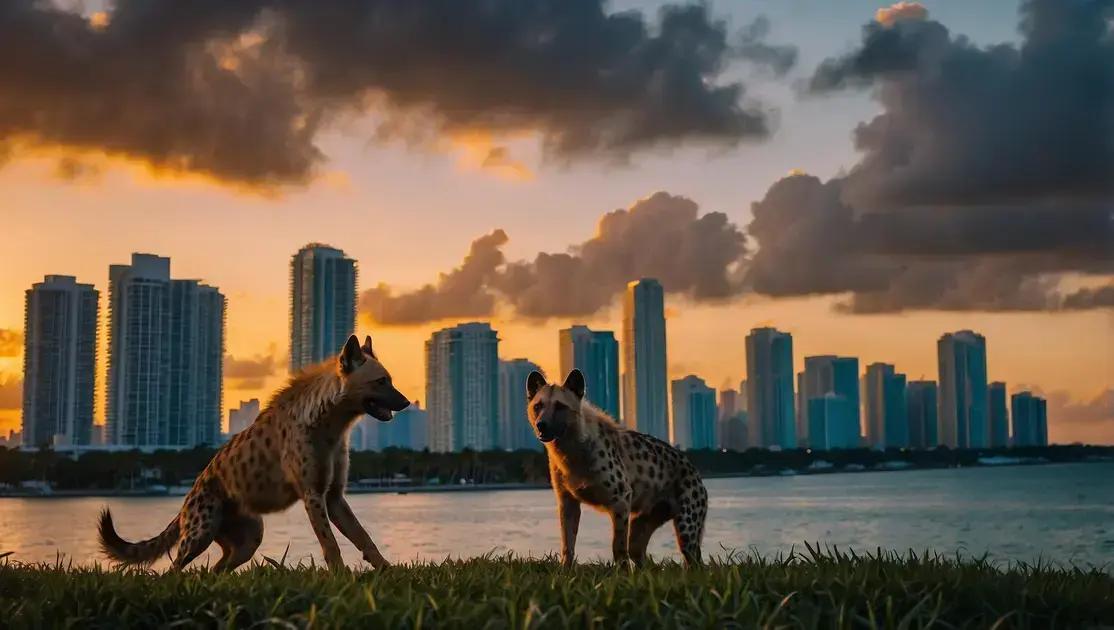 TIL: Stripper Bryan Hawn e sua hyena em Miami