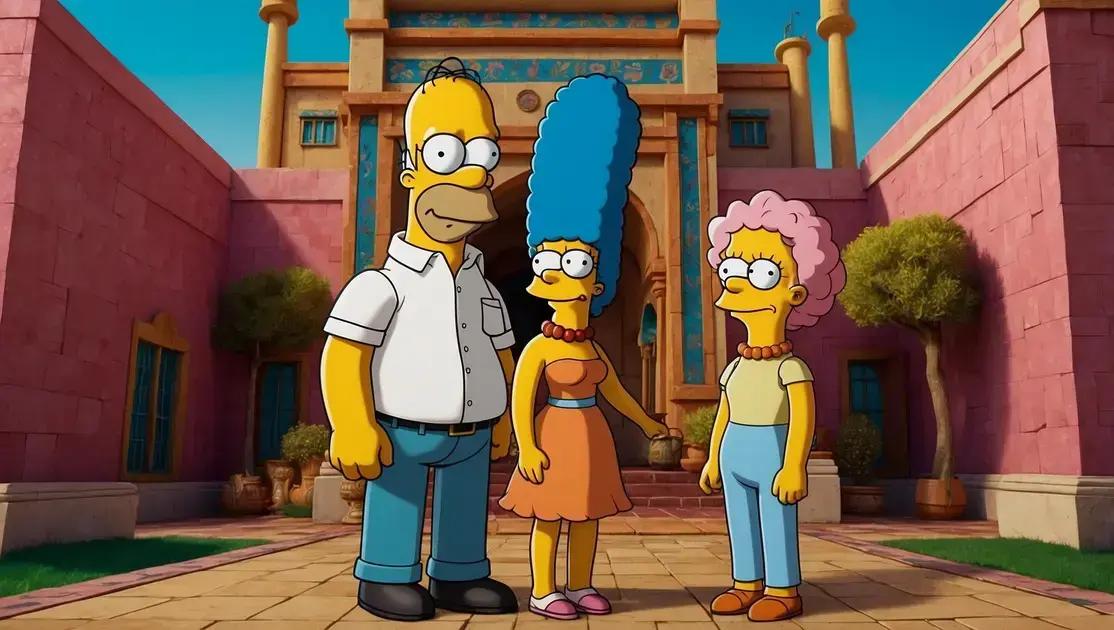 TIL: The Simpsons foi dublado em árabe e alterado em 2005