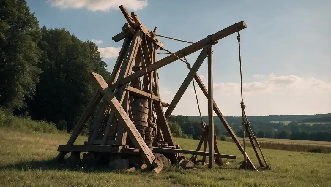 TIL: Trebuchets São Apenas uma Classificação de Catapultas