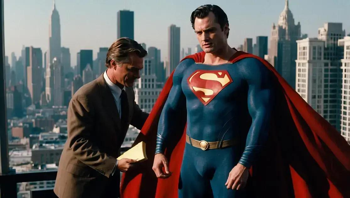 Como Christopher Nolan Tentou Mudar o Final de Superman