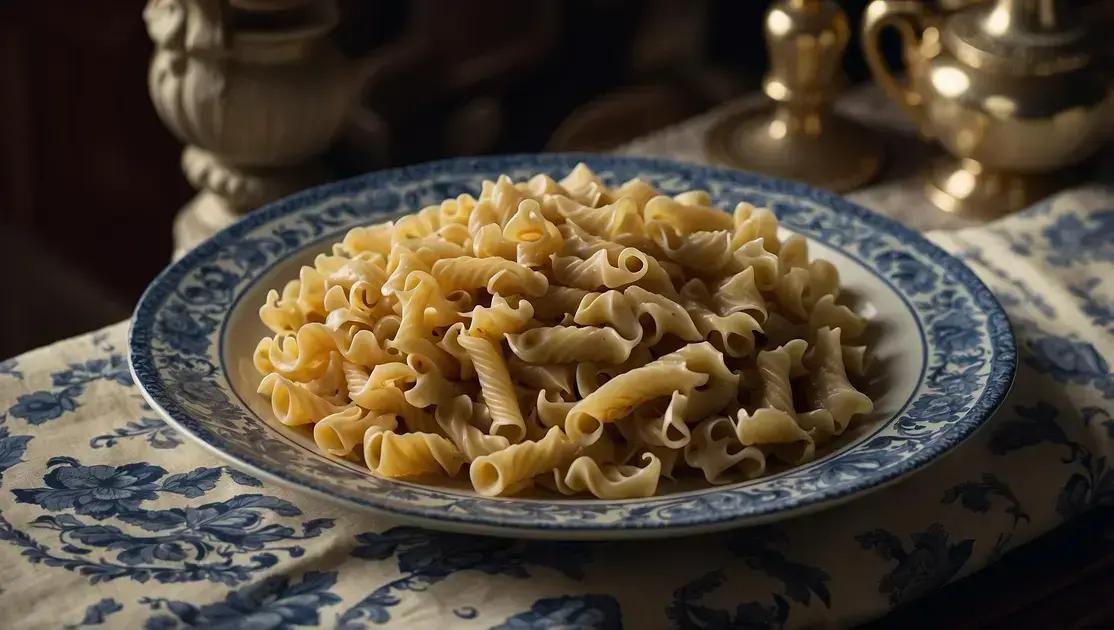 Descubra a História da Pasta Mafaldine: Uma Homenagem à Princesa Mafalda
