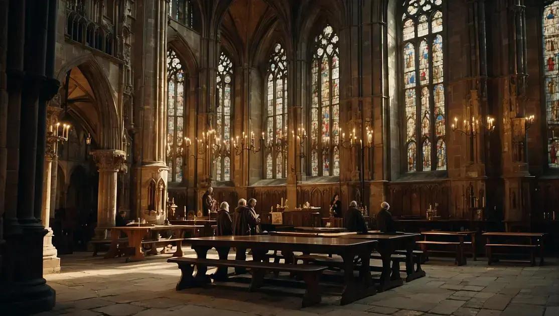 Descubra o Benefício do Clero na Inglaterra Medieval