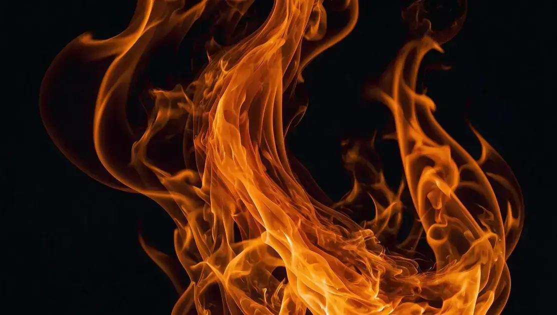 TIL: As Chamas que Vemos são Gases Brilhantes