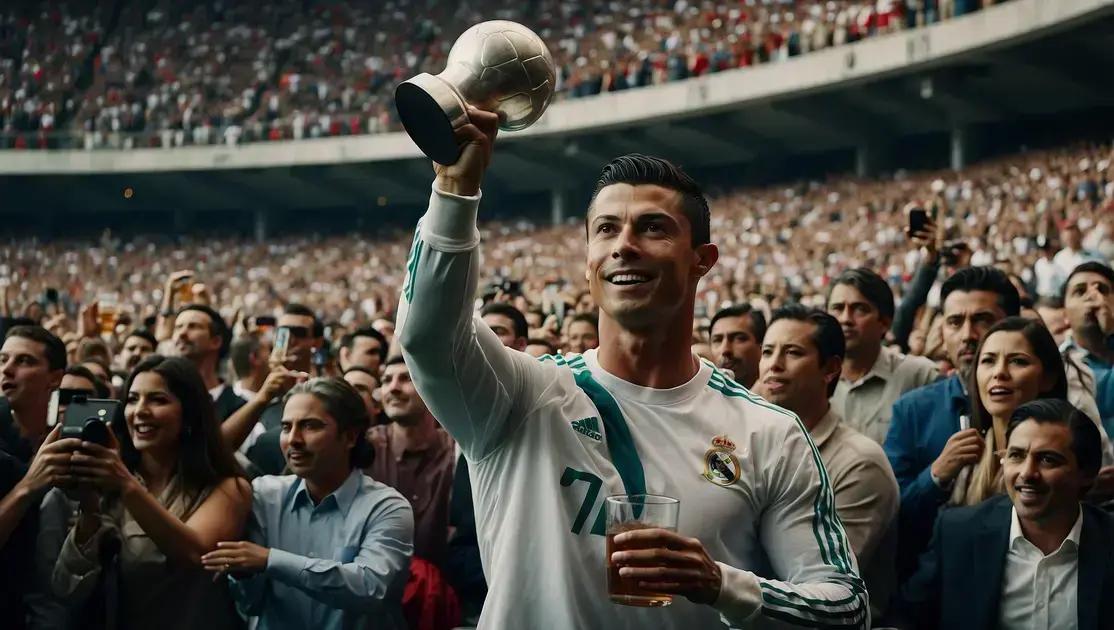 TIL: Cristiano Ronaldo Não Bebe Álcool e Ganhou Danos Morais
