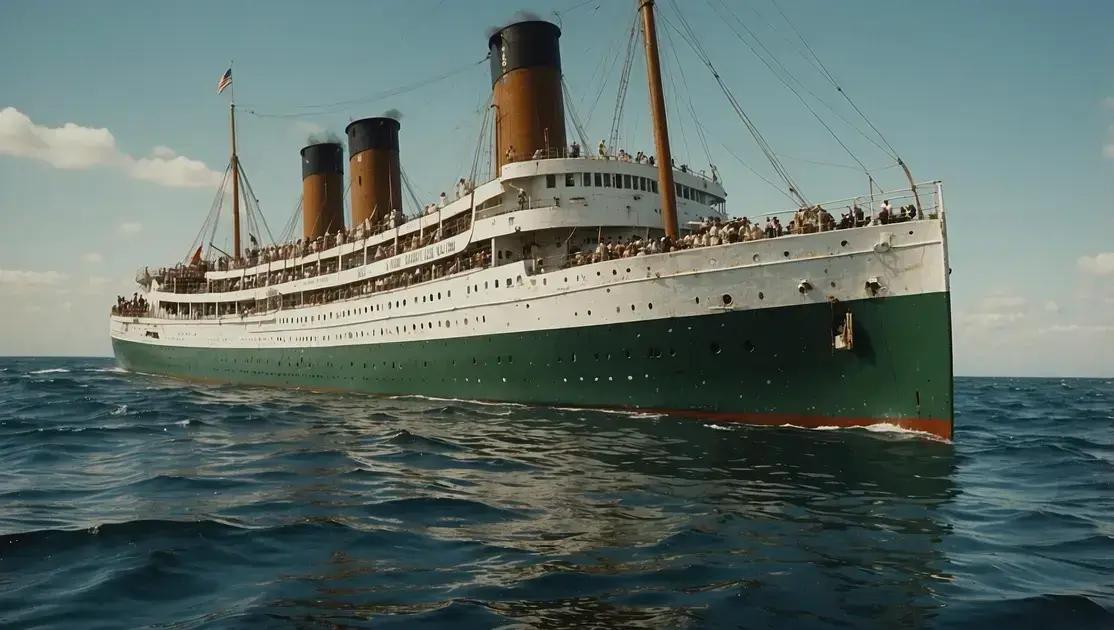 TIL: O Destino do Britannic e Seus Passageiros