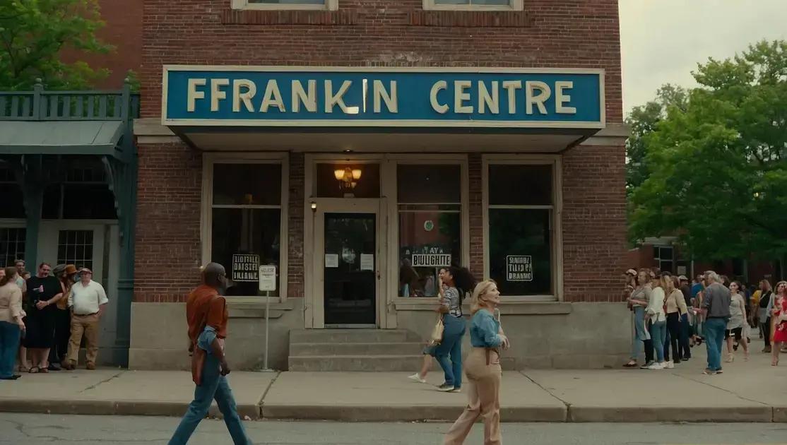 TIL: O Fechamento do Franklin Centre e a Reabertura dos EUA
