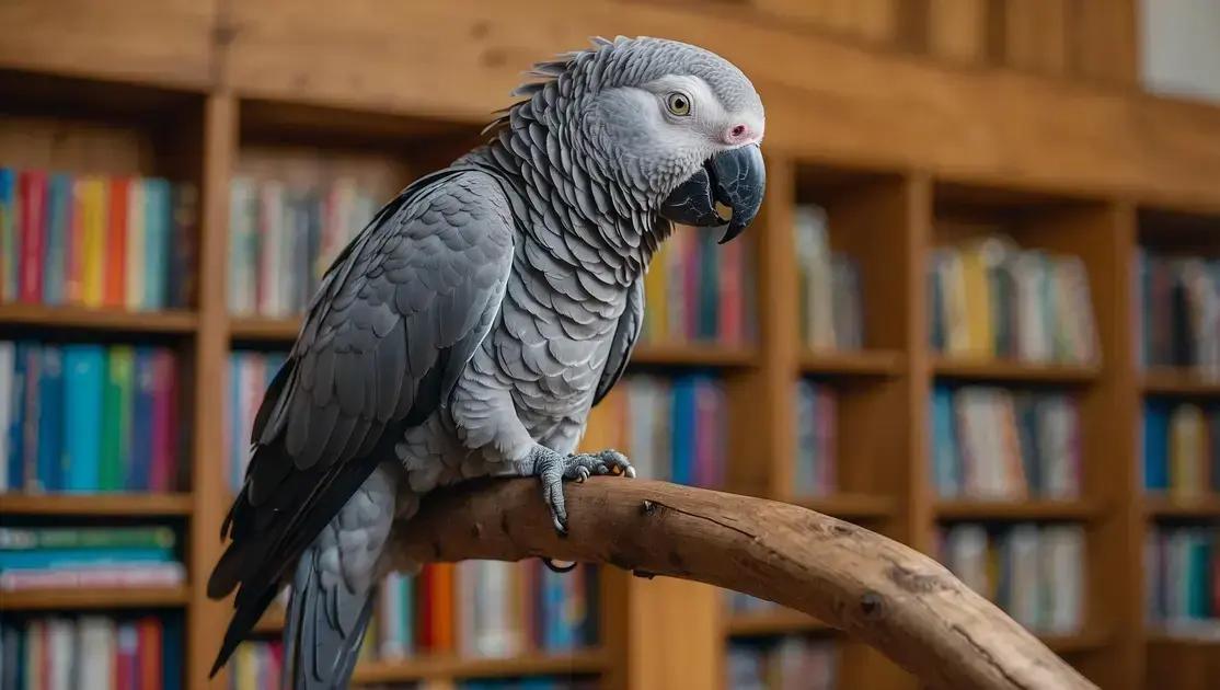 TIL: O Papagaio Cinza Africano que Perguntou 'Que Cor?'