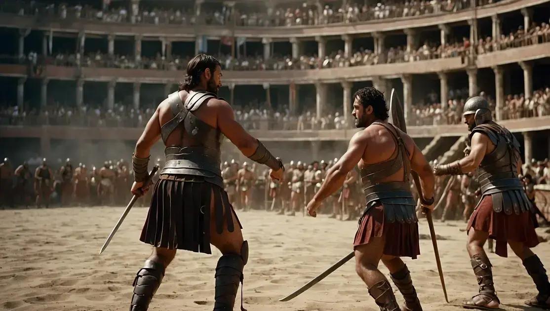 TIL: Sobrevivência em Jogos Gladiatoriais é Maior do que Pensamos