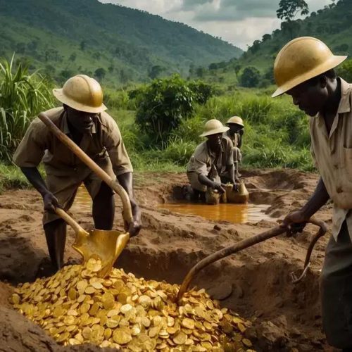 31 Milhões de Toneladas de Ouro Descobertos em Uganda em 2022