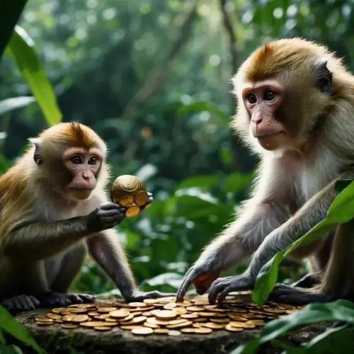 Como Macacos Aprenderam Sobre Dinheiro e a Primeira Macaca Prostituta