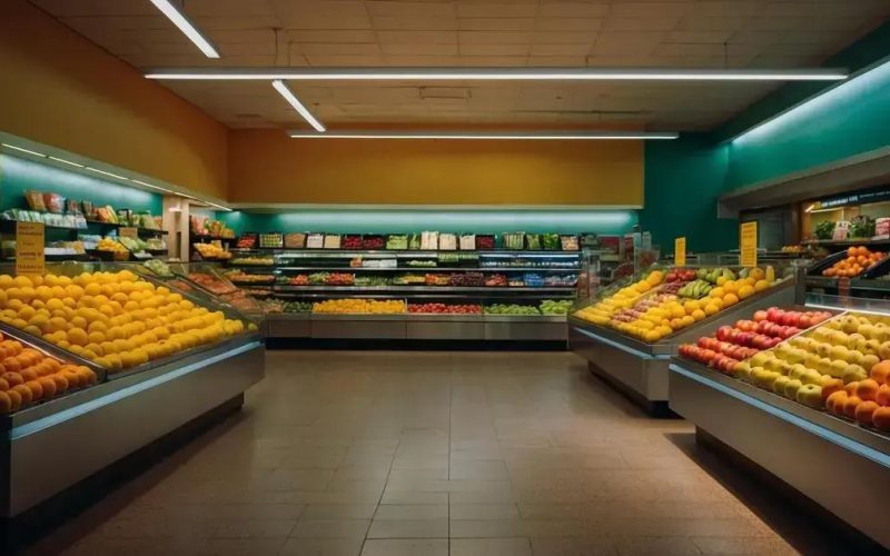 Como Supermercados Usam Frutas na Entrada para Vender Mais