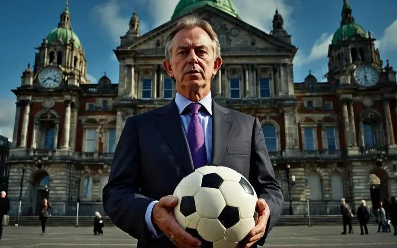 Como Tony Blair Queria Levar um Time de Futebol para Belfast