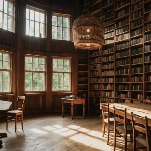 Descubra a Biblioteca de Madeira da Suécia com 217 Livros