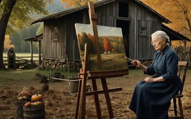 Descubra a História de Grandma Moses: Nascida Antes da Guerra Civil