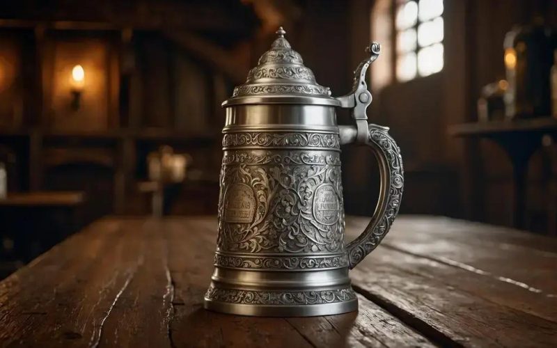 Descubra a Origem dos Canecos de Cerveja com Tampa de Estanho