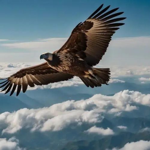 Descubra o Rüppell's Vulture: O Pássaro que Voa Mais Alto