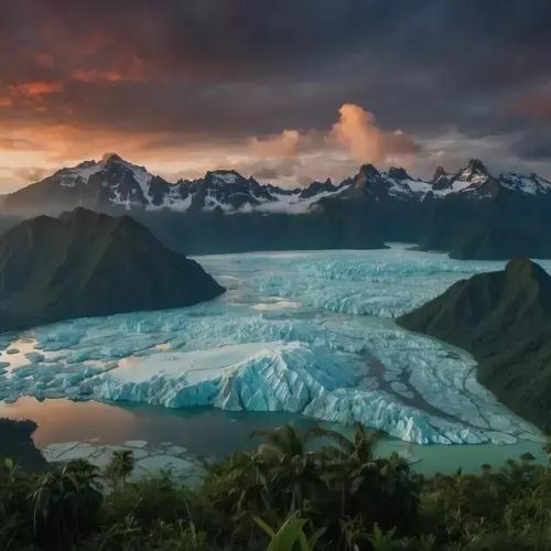 Descubra o Último Glaciar da Papua Indonésia
