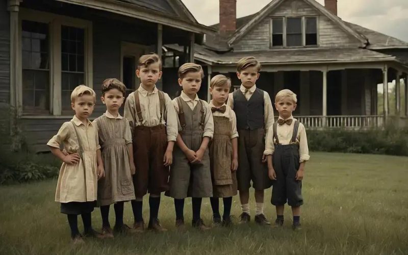 Meninos Usavam Vestidos Até os 7 Anos nos EUA