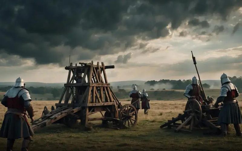 TIL: A Primeira Máquina de Arremesso Usava Pólvora