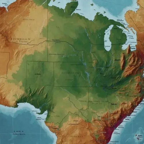 TIL: Austrália é 1.2% maior que os EUA Contíguos