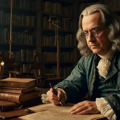 TIL: Benjamin Franklin e o Encontro Perdido com Newton