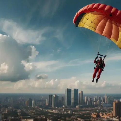 TIL: Mulher Sobrevive a Queda de Paraquedas e Gas Leak