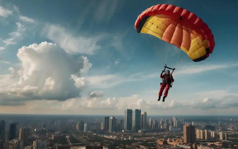 TIL: Mulher Sobrevive a Queda de Paraquedas e Gas Leak