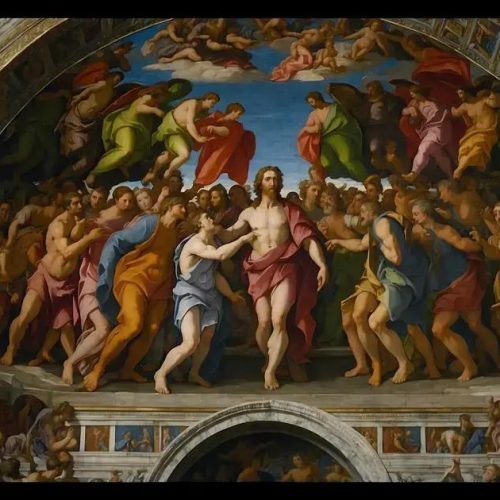 TIL: O Autorretrato de Michelangelo em O Último Julgamento