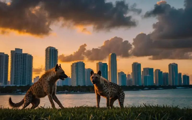TIL: Stripper Bryan Hawn e sua hyena em Miami